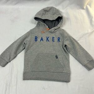 Baker by Ted Baker - NWOT/NWT print logo hoodie. Size 18-24 months
